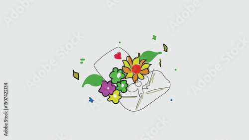 Mail icon set. email icon vector. E-mail icon. Envelope illustration