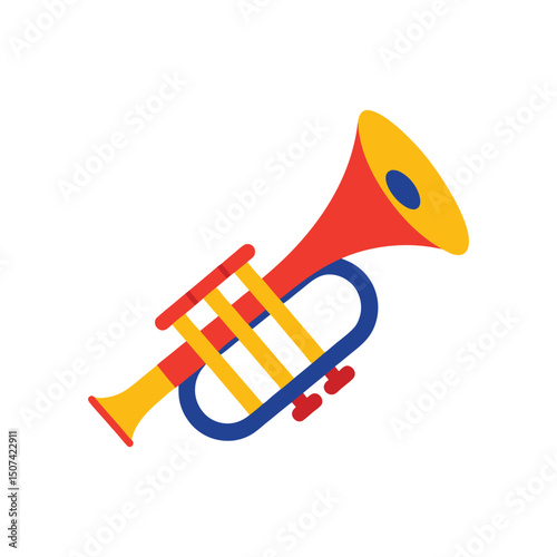 royal trumpet vector