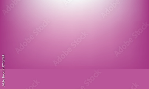 Soft pink gradient studio for presentations background .