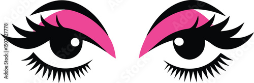 Eye and Eyelashes icon