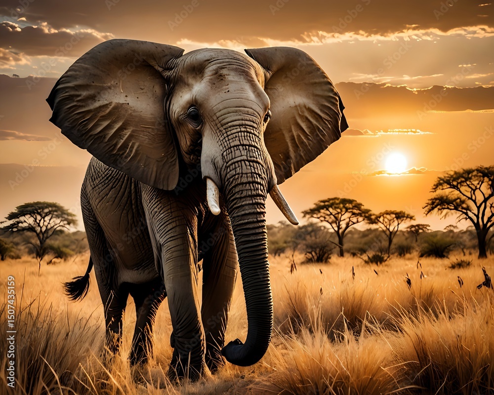 Obraz premium Elephant 