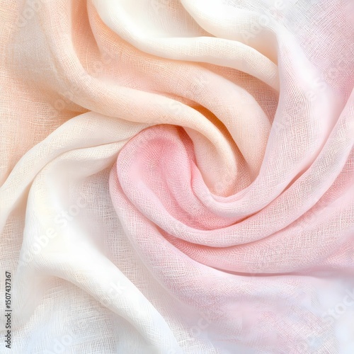 Soft Pink Linen Fabric Texture – Subtle Weave Background