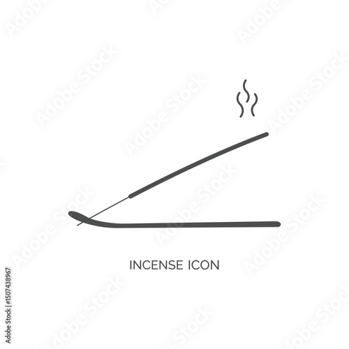 Incense Icon Vector Design.