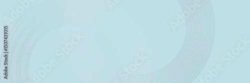 Modern abstract background. Glossy white gradient circle lines. Minimal geometric pattern. Simple graphic elements. Futuristic concept. Suitable for cover, poster, banner, brochure, eps10.