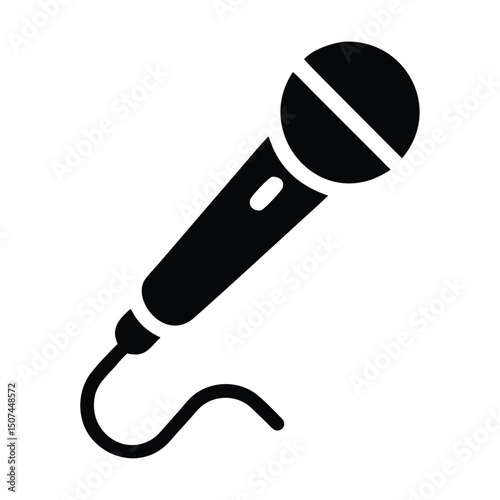 isolé noir objet, outil électrique, vieux acier lampe, vecteur musique icône, technologie matériel couteau