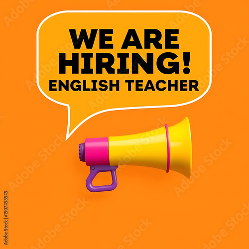 We Are Hiring English Teacher | Job Vacancy & Recruitment Announcement