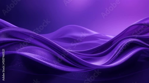 Wallpaper Mural Fluid Purple Fabric Drape in Motion Torontodigital.ca