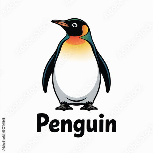 penguin vector illustration.