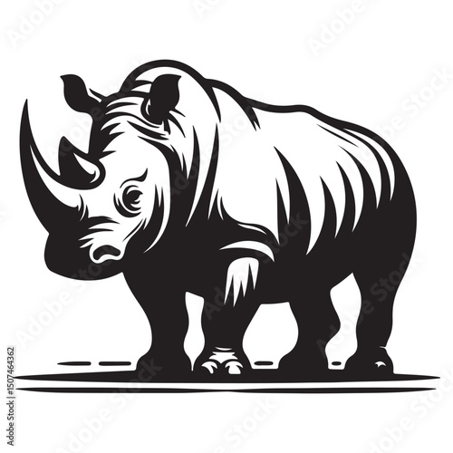rhino vector illustration