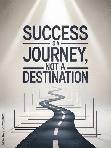 Inspirational Motivational Typography Wall Art Print