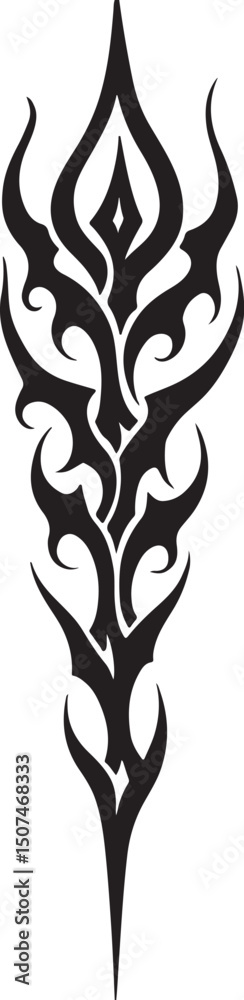 Fototapeta premium Tribal Tattoo And Ornament Designs Vector Collection
