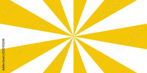 Retro vintage burst sunrise sunbeam element with spiral striped pattern. Funky ray elements with Classic vintage rays design. Radial rays light retro design with reminiscent of circus themes