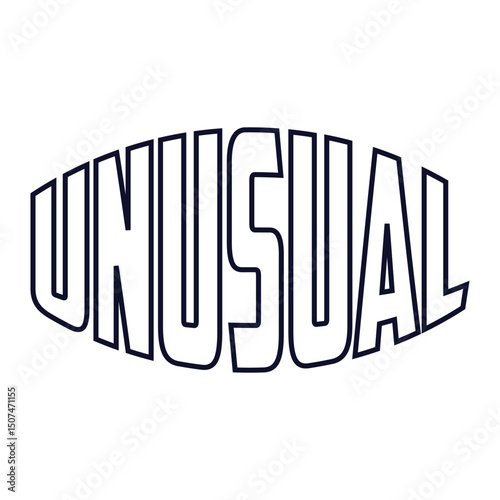 Urban neon graffiti unusual slogan with outline gradient font - Hipster graphic typography vector illustration for tee t shirt or sweatshirt