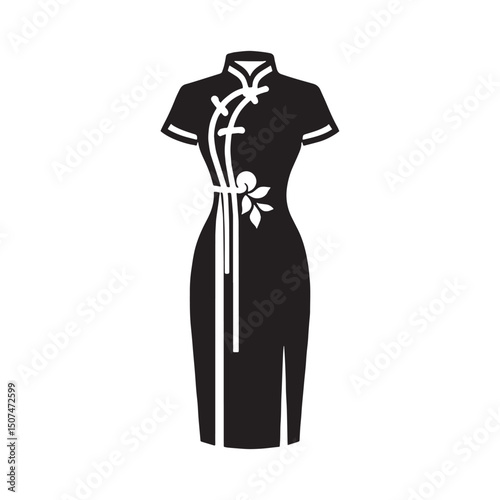 Wallpaper Mural Traditional qipao silhouette in black vector form – qipao silhouette – qipao vector – qipao illustration – ladies dress silhouette – silhouette of qipao

 Torontodigital.ca