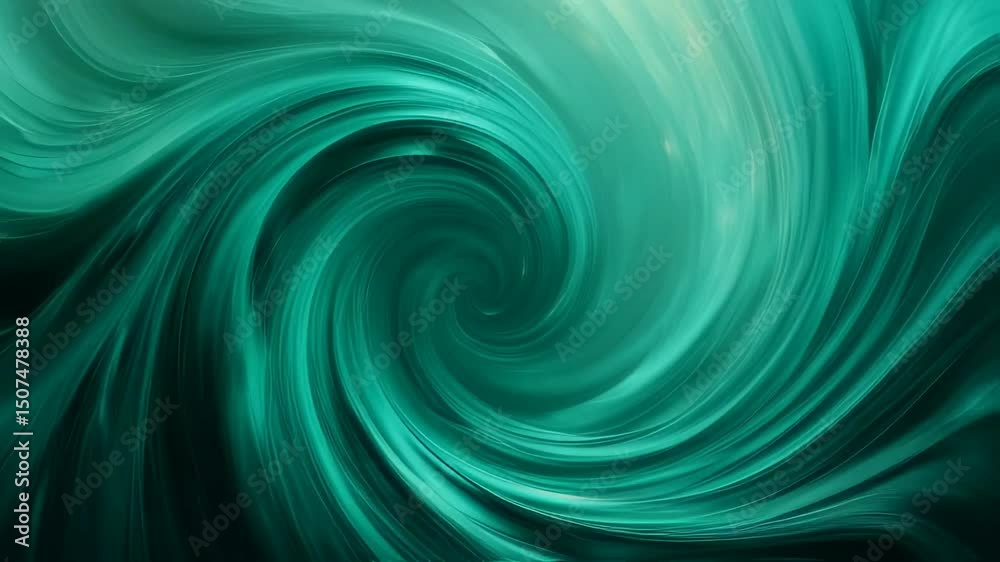 Teal Vortex Abstract Animation Teal Vortex Abstract Animation