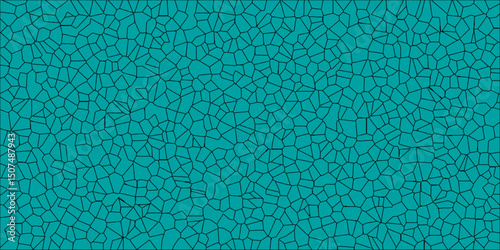 Creative design based on disjointed and abstract geometry

