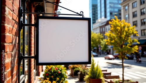 a black and white photo of an urban scene