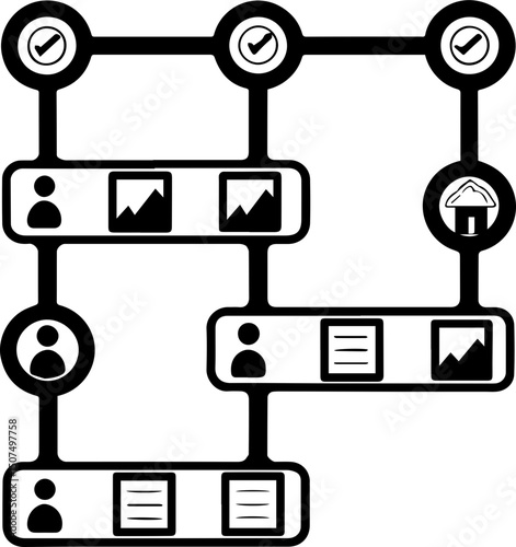 SVG vector of a business chart showing Time To Market.Declining Business Trend Graph with Dollar Sign Icon