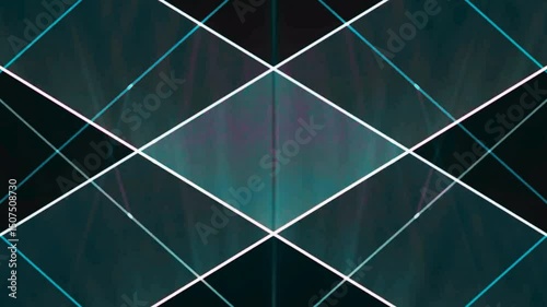 abstract background of green squares