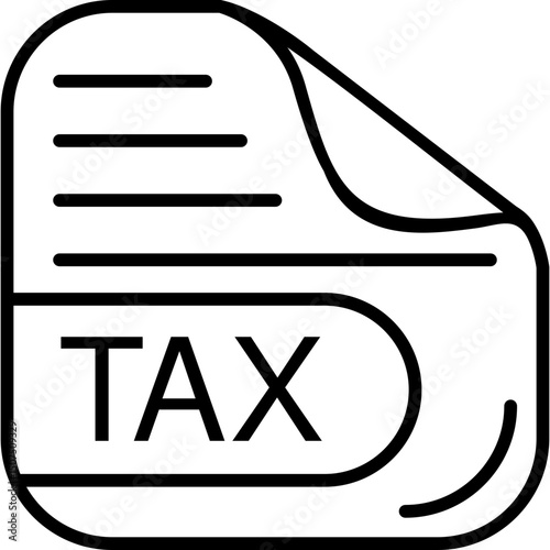 TAX File Format Icon