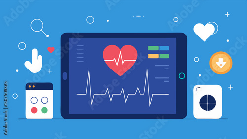 Patient Monitoring An AR overlay showing realtime patient monitoring statistics heart rate pressure while the surgeon operates.