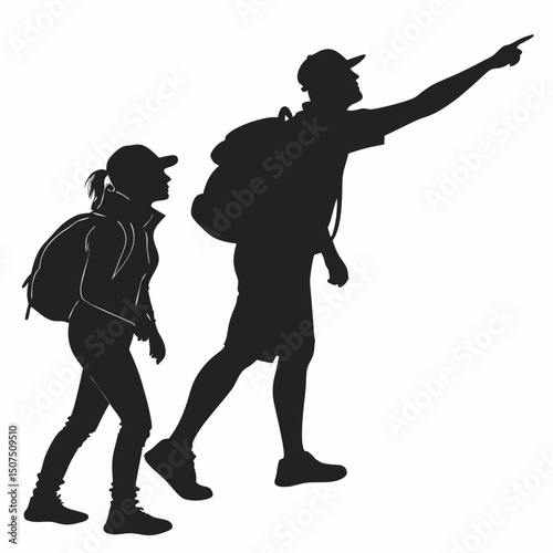 silhouette of a man