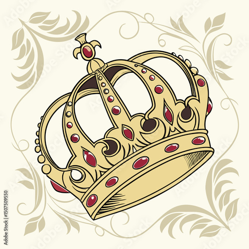 crown of thorns vector silhouette