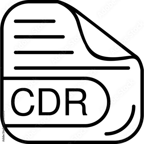 CDR File Format Icon