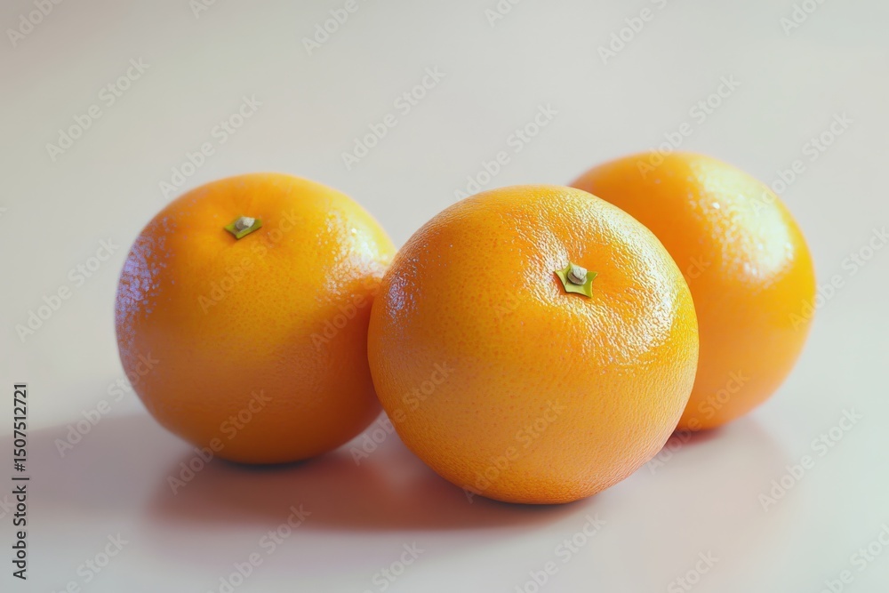 Fresh Oranges on Light Background for Healthy Eating and Cooking Fresh Oranges on Light Background for Healthy Eating and Cooking