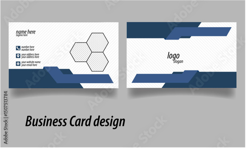 modern business card design. Professional look. new design 2025.