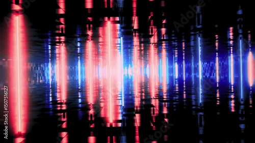 abstract background with colorful lights