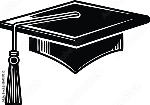 Graduation Caps  Minimal Vector Symbols

