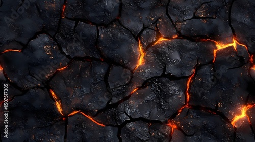Burning wood ember surface texture with deep glowing detail, great for dynamic visual effects, posters, and nature textures.