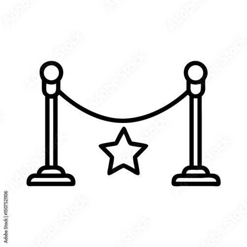 red carpet icon, event icon, celebrity entrance, VIP access, glamour event, premiere icon, award show, luxury icon, exclusive access, spotlight icon, media event, fashion show, formal event, grand 