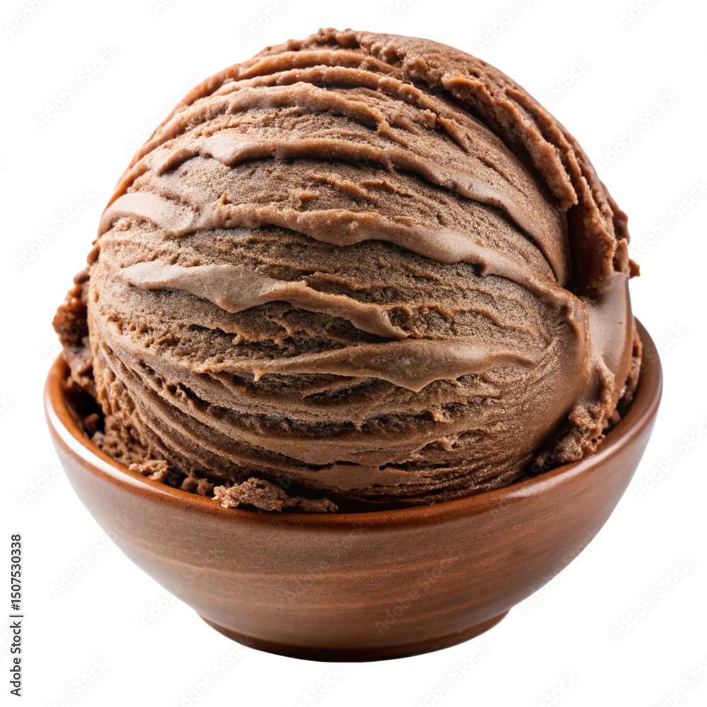 Fototapeta premium ice cream in a bowl