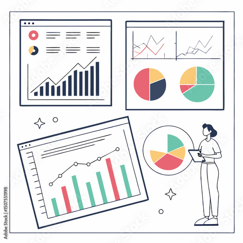 business graphs and charts
