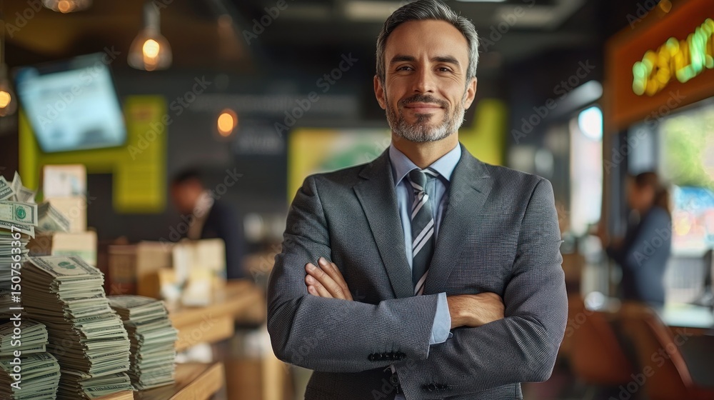 Fototapeta premium Confident Business Leader