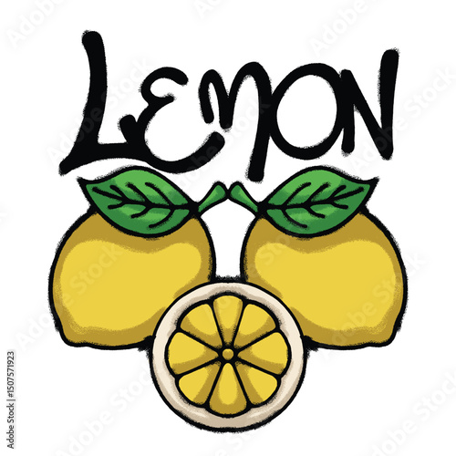 Fresh Lemons Urban Streetwear t shirt design
