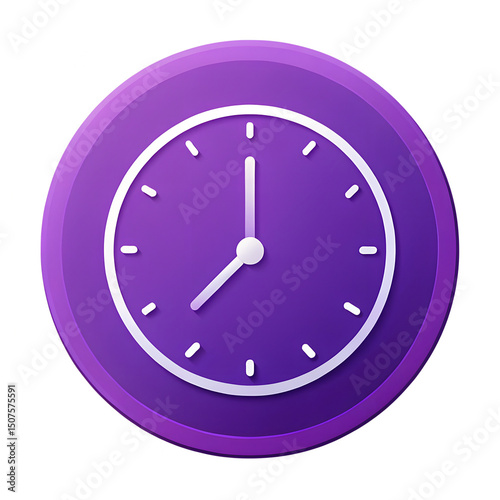 wall clock  illustration isolated on white background.PNG Transparent file type with high definition picture quality available.