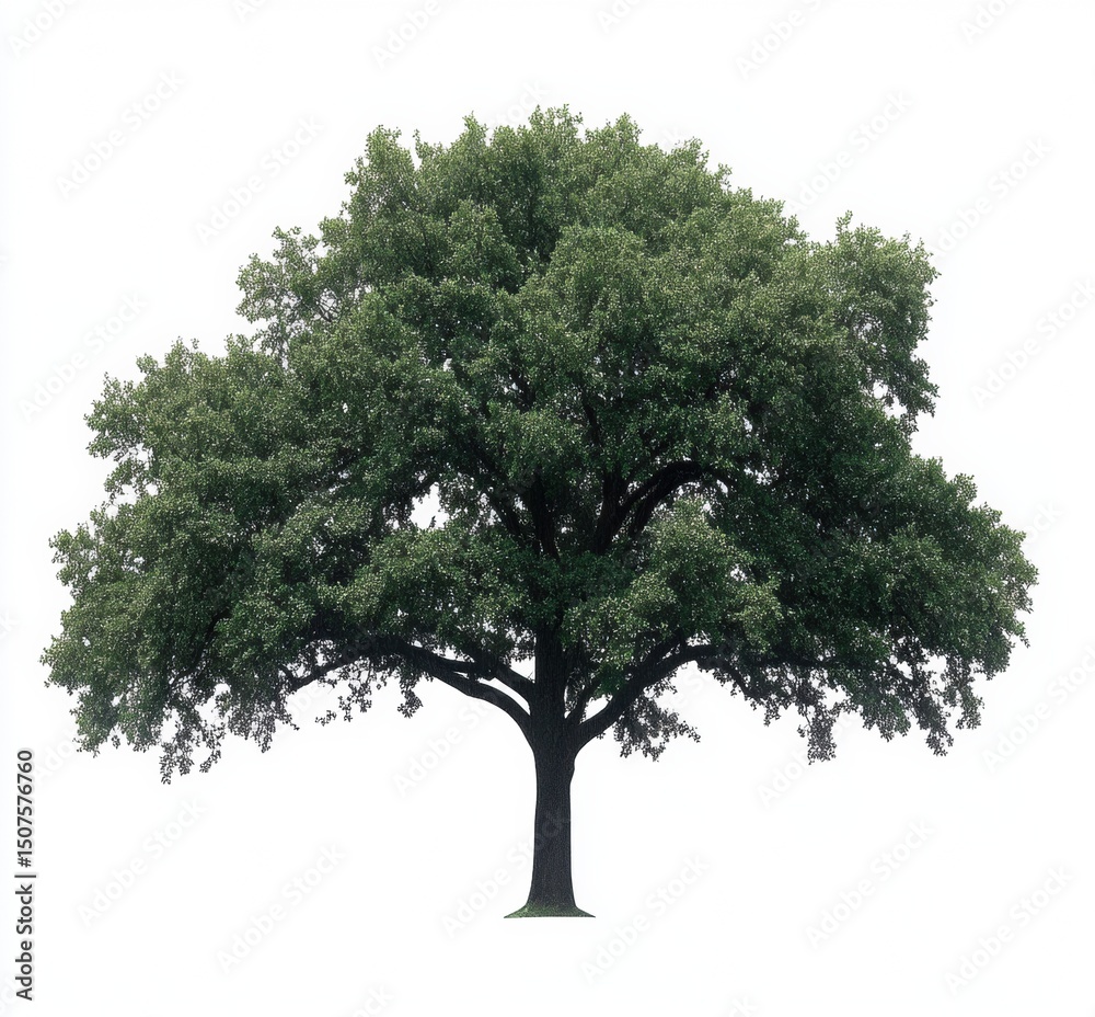 Obraz premium tree isolated on white background