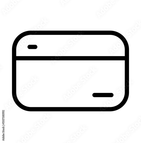 Credit-card free interface icon
