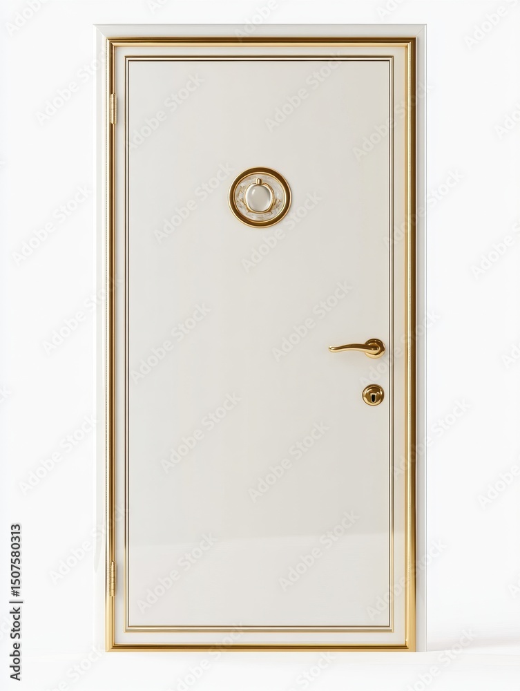 open door isolated on white open door isolated on white