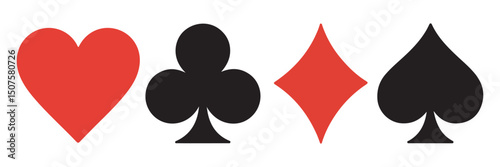 Playing card symbols