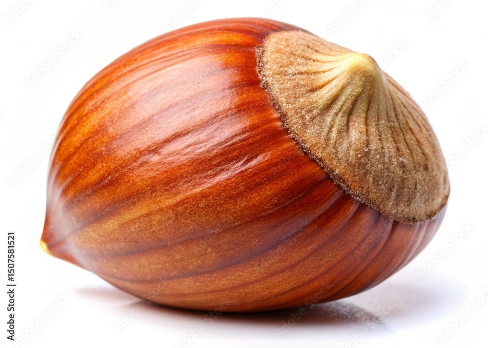 hazelnut isolated on white background hazelnut isolated on white background