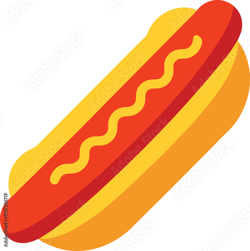 hot dog illustration