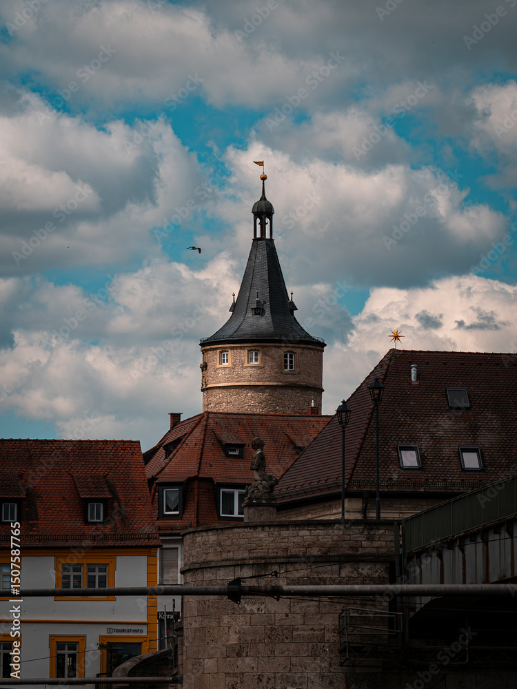 Obraz premium Old City Tower 
