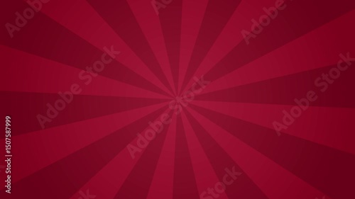 Wine Red Animated Spiral Cartoon Backgrounds, cartoon-style retro comic background, abstract background, animated sunburst motion background