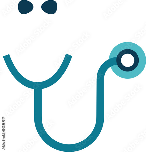 vector illustration of a blue and white tennis ball