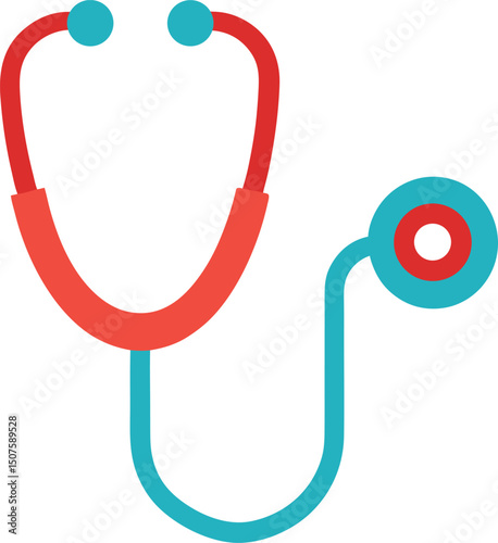 stethoscope isolated on white background