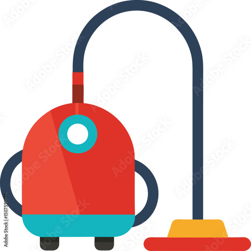 vacuum cleaner isolated on white